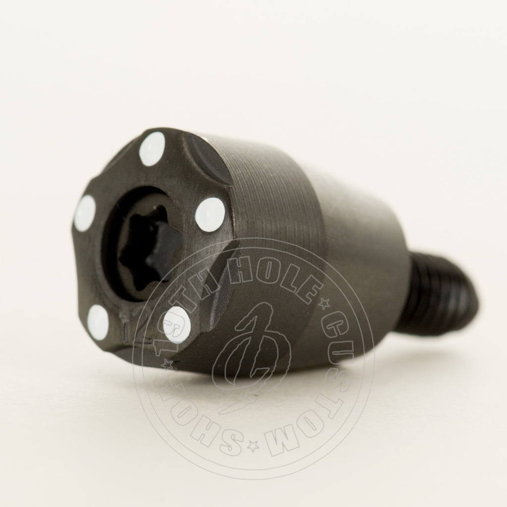 Black TaylorMade Spider Putter Weights | 19th Hole Custom Shop