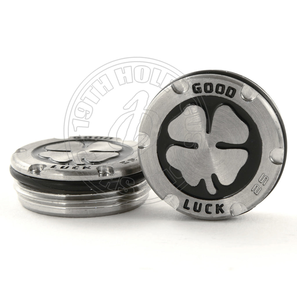 2 of Deluxe Tour Style Black Lucky Clove Scotty Cameron Putter Heavy Weights | 19th Hole Custom Shop