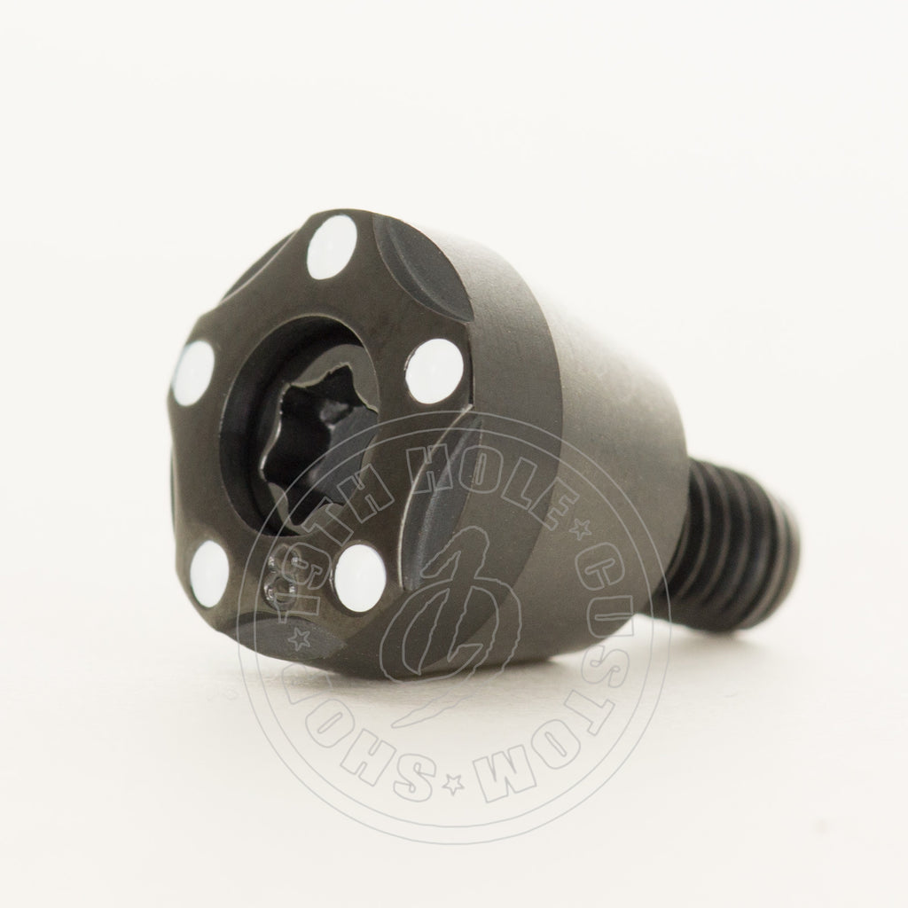 Black TaylorMade Spider Putter Weights | 19th Hole Custom Shop