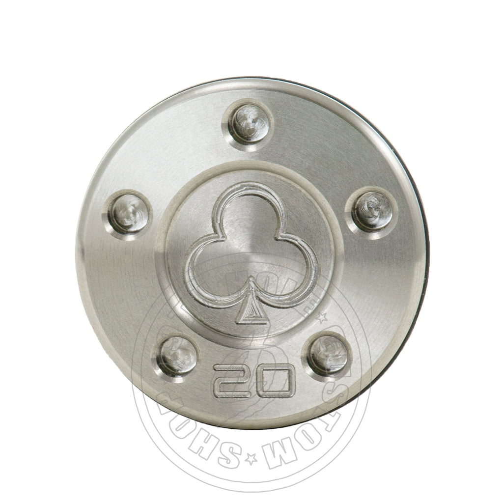 Play Card Clubs Scotty Cameron Putter Weights | 19th Hole Custom Shop