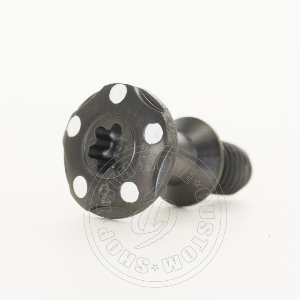 Black TaylorMade Spider Putter Weights | 19th Hole Custom Shop