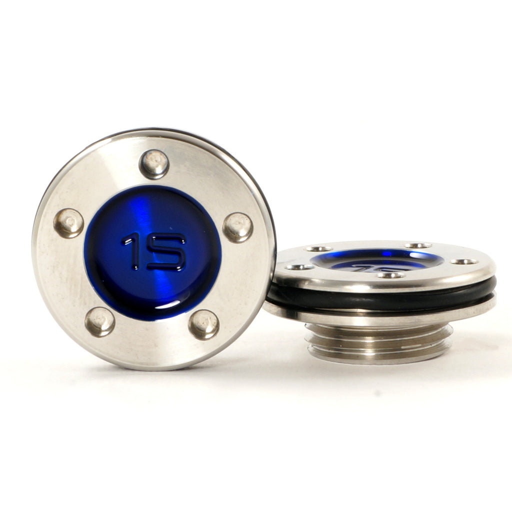 Blue Scotty Cameron Fastback Squareback Mallet Putter Weights | 19th Hole Custom Shop