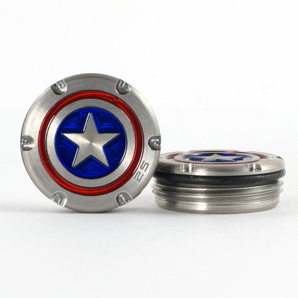 2 Deluxe Tour Style Captain America Scotty Cameron Putter Weights Heavy