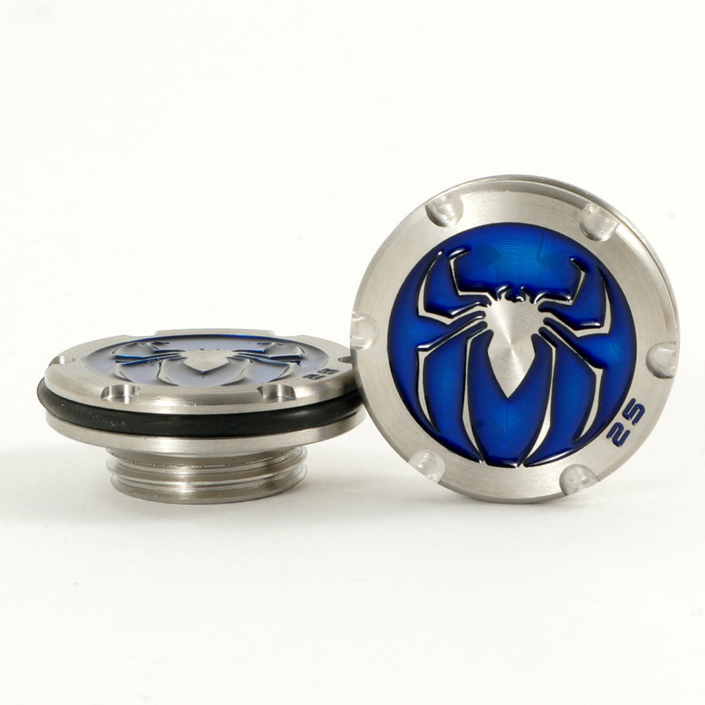 Heavy Tour Blue Spiderman Scotty Cameron Mallet Putter Weights | 19th Hole Custom Shop