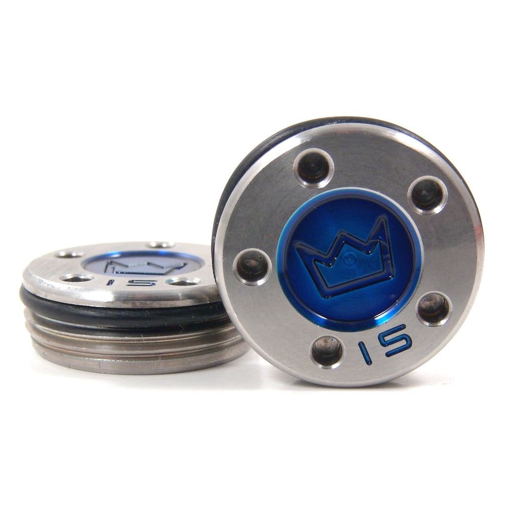 Custom Blue King Crown Scotty Cameron Putter Weights | 19th Hole Custom Shop