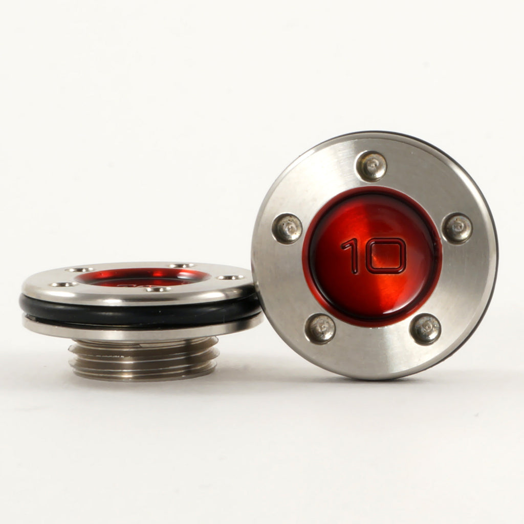 Red Scotty Cameron Fastback Putter Weights | 19th Hole Custom Shop