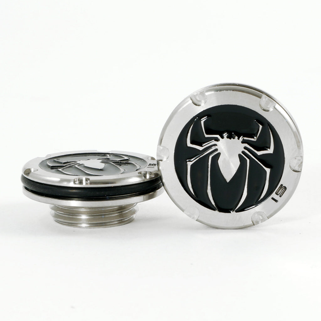 Tour Style Black Spiderman Scotty Cameron Mallet Putter Weights | 19th Hole Custom Shop