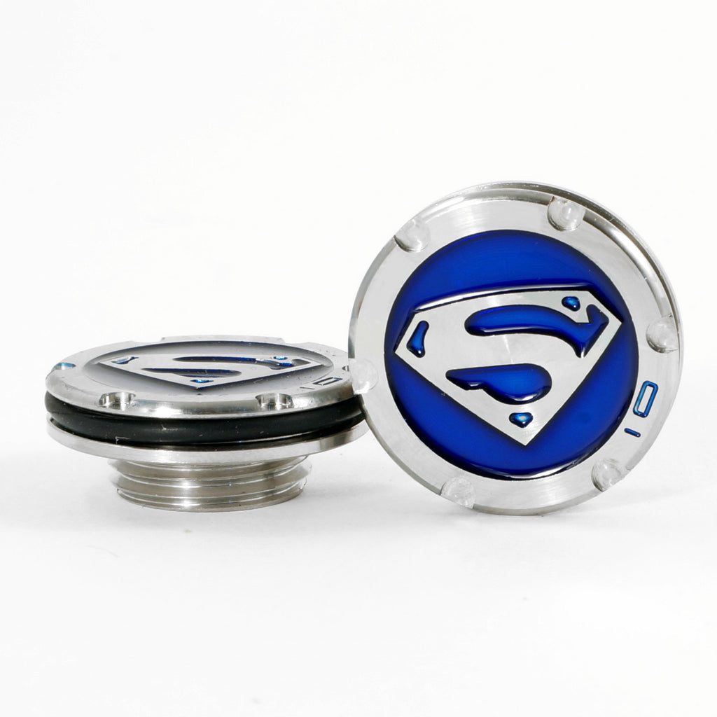 Tour Style Blue Superman Scotty Cameron fastback Squareback Putter Weights | 19th Hole Custom Shop