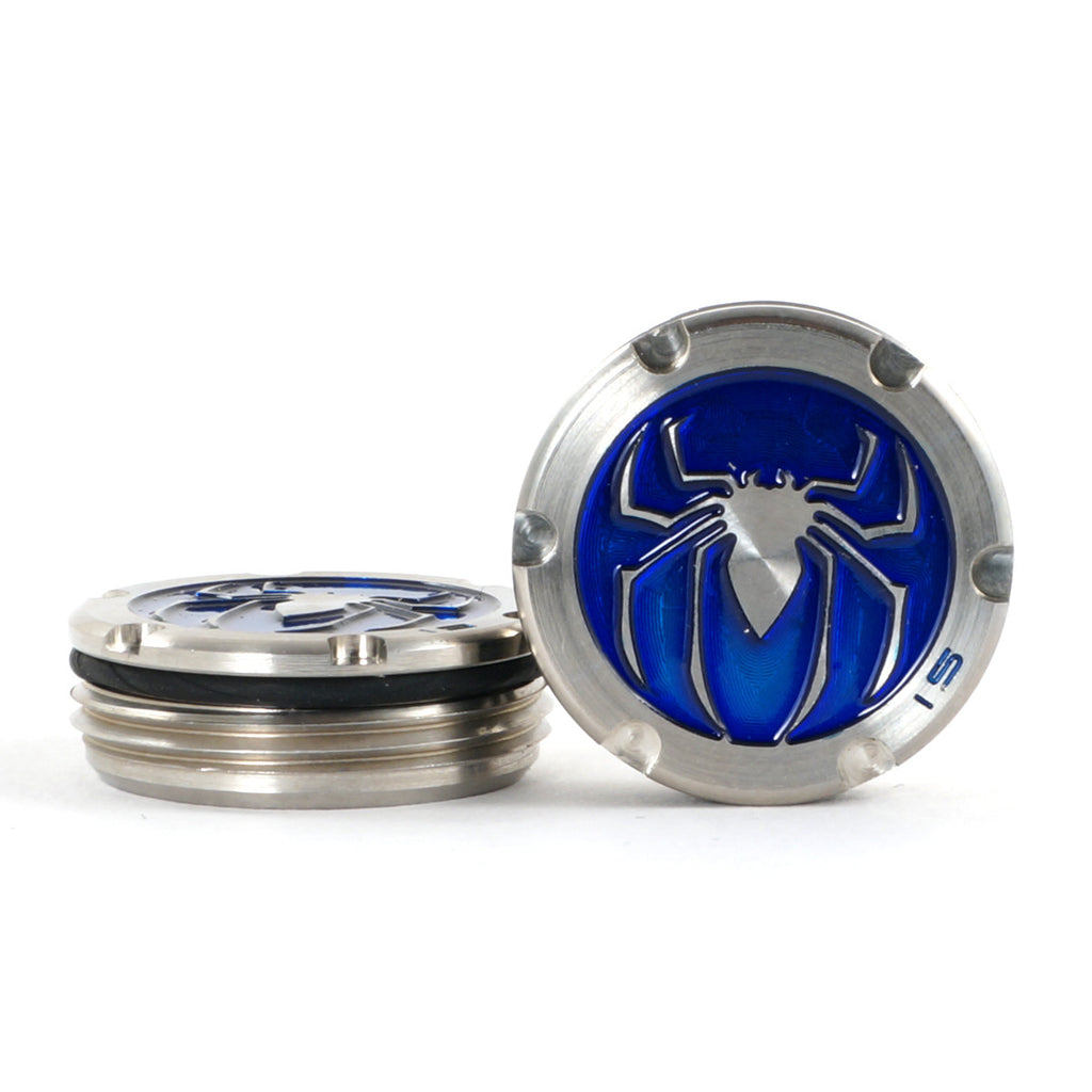 Custom Tour Style Blue Spiderman Scotty Cameron Putter Weights | 19th Hole Custom Shop