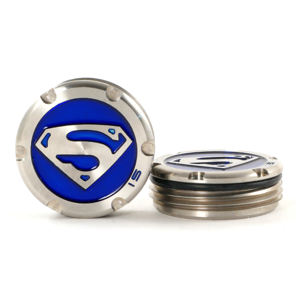 Tour Style Blue Superman Scotty Cameron Putter Weights | 19th Hole Custom Shop
