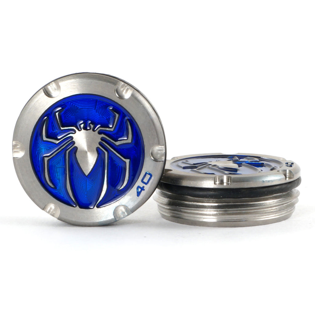 2 of 40g Tour Style Tungsten Blue Spiderman Scotty Cameron Putter Weights | 19th Hole Custom Shop