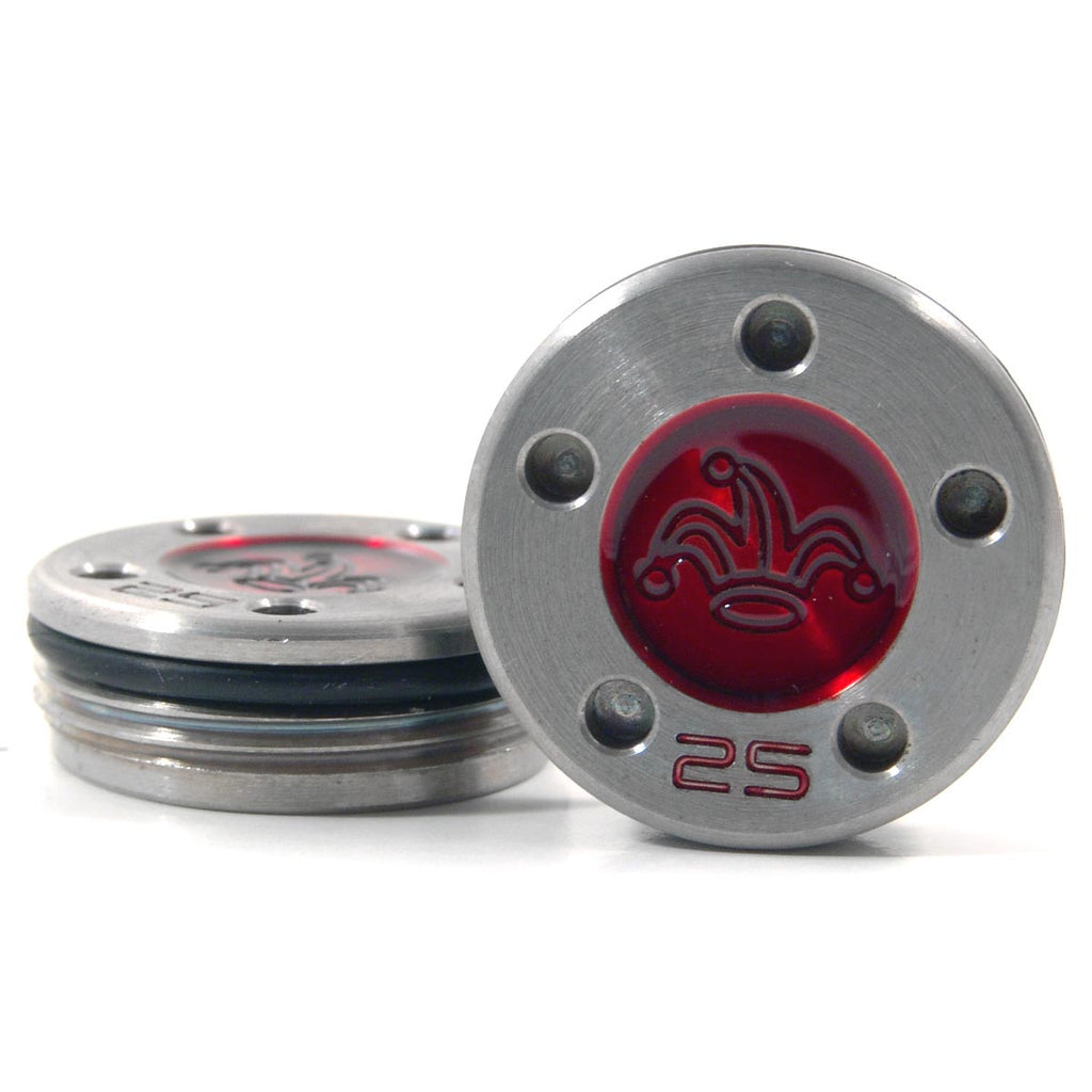 Red Jester Crown Scotty Cameron Putter Heavy Weights | 19th Hole Custom Shop