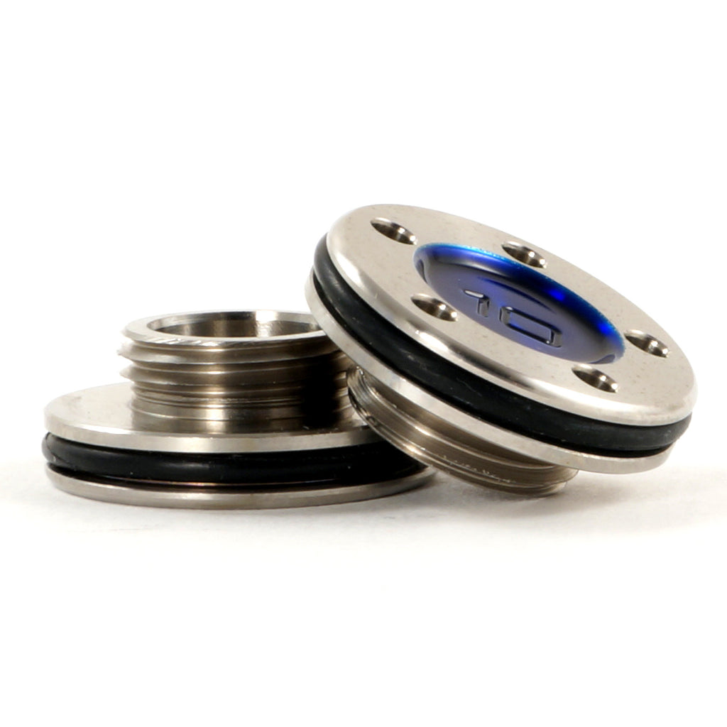 Blue Scotty Cameron Fastback Squareback Mallet Putter Weights | 19th Hole Custom Shop