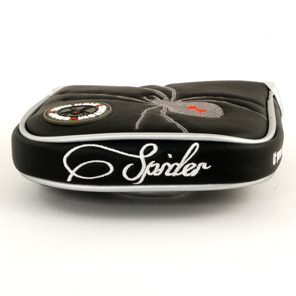 Black Spider Odyssey Mallet Putter Head cover | 19th Hole Custom Shop