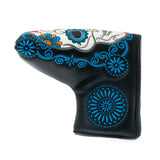 Dia de los Muertos Sugar Skull PXG Blade & Mid Mallet Putter Head cover | 19th Hole Custom Shop