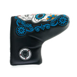 Dia de los Muertos Sugar Skull Odyssey Blade & Mid Mallet Putter Head cover | 19th Hole Custom Shop