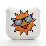 Summer Sun Sunglasses Scotty Cameron Mallet Putter Head cover | 19thHoleCustomShop
