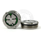 Deluxe Tour Style Green Good Luck Clover Scotty Cameron Putter Weights | 19th Hole Custom Shop