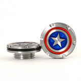 Heavy Captain America Tour Style Scotty Cameron Mallet Putter Weights | 19th Hole Custom Shop