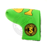 Green Cash is King Scotty Cameron Blade & Mid Mallet Putter Head Cover | 19th Hole Custom Shop