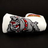 White Bulldog Blade Putter head Cover | 19th Hole Custom Shop