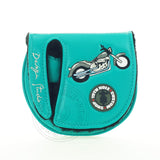 Blue Motorcycle Odyssey Mallet Putter Headcover RH | 19th Hole Custom Shop